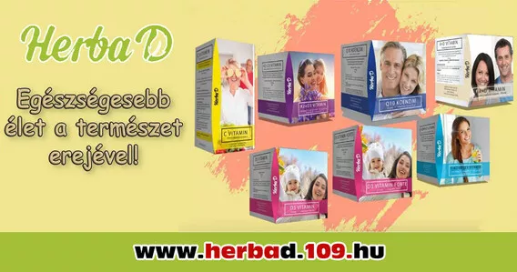 Étrendkiegészítő, vitamin Debrecen, Hajdúböszörmény, Hajdúszoboszló -  Herba-D